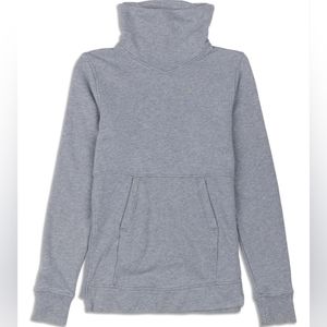 Lululemon Press Pause Pullover Size 6 Kangaroo Pocket Heather Gray